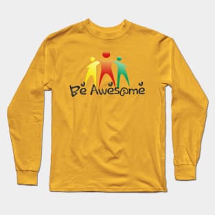 Awesome Hearts Long Sleeve T-Shirt